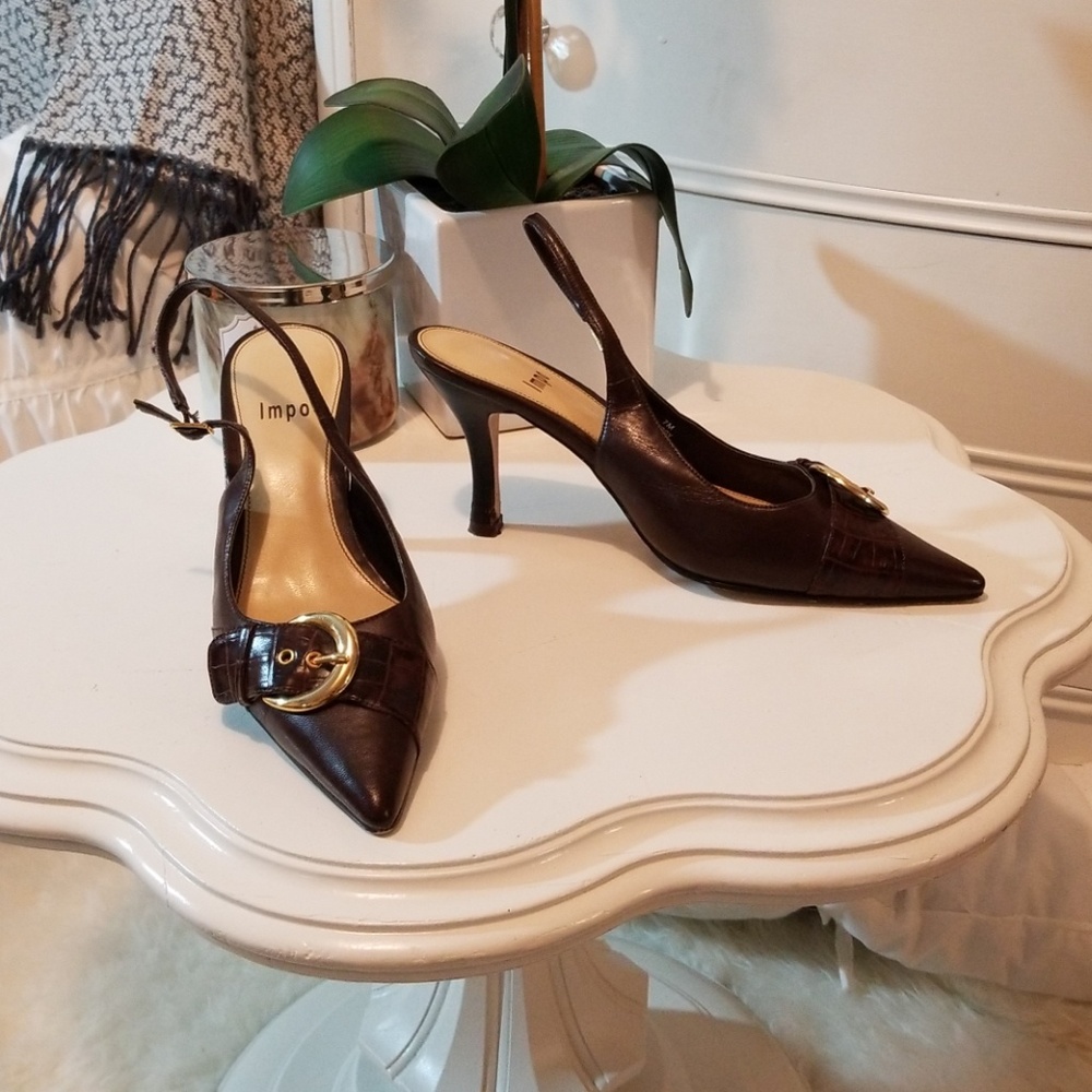 Sling Back Heels